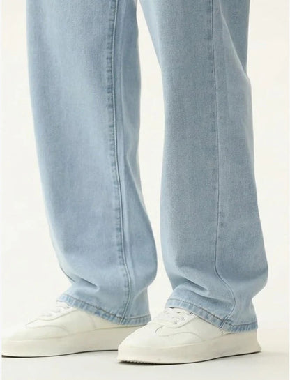 UNISEX Loose fit ice blue Denim jeans